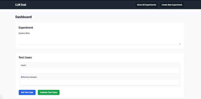 LLM Evaluation Platform
